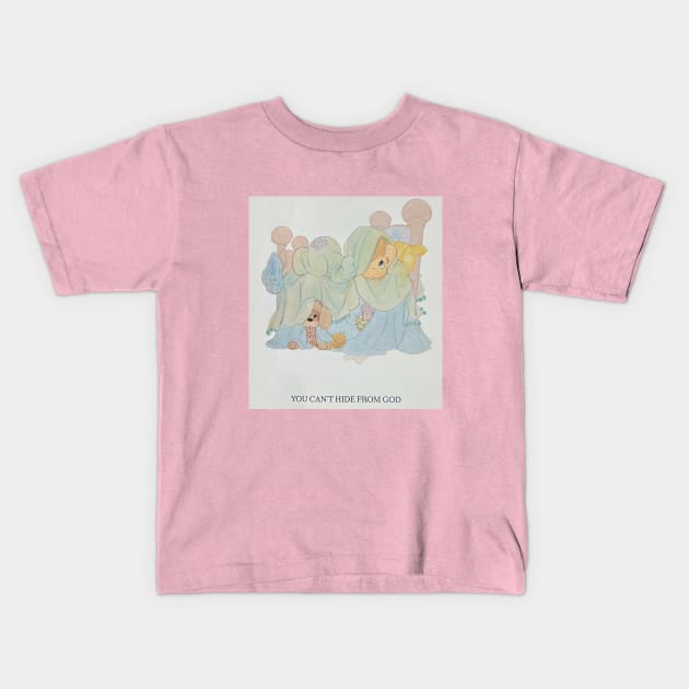 You Can’t Hide From God Kids T-Shirt by Grip Grand